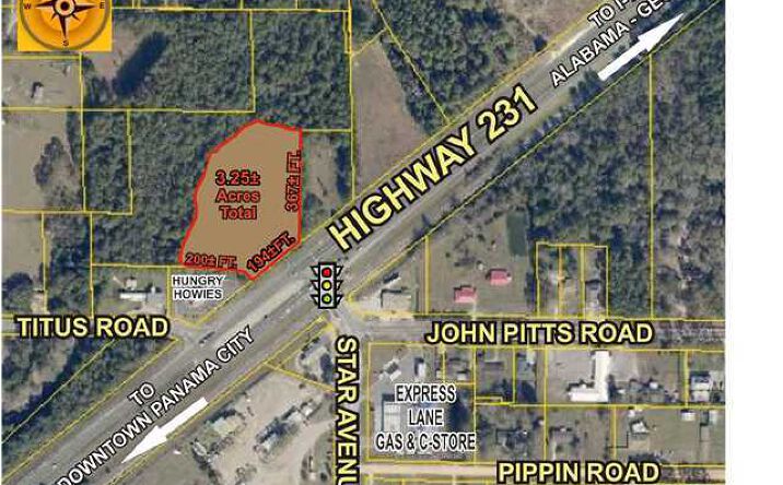 Pictures of Land property located at 5835 N HIGHWAY 231, Panama City, FL 32404 for sales - image #1