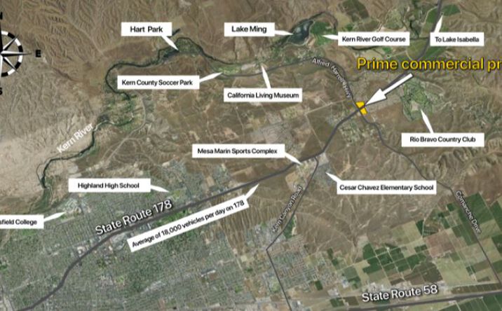 Pictures of Land property located at Alfred Harrell Hwy, Bakersfield, CA 93301 for sales - image #1