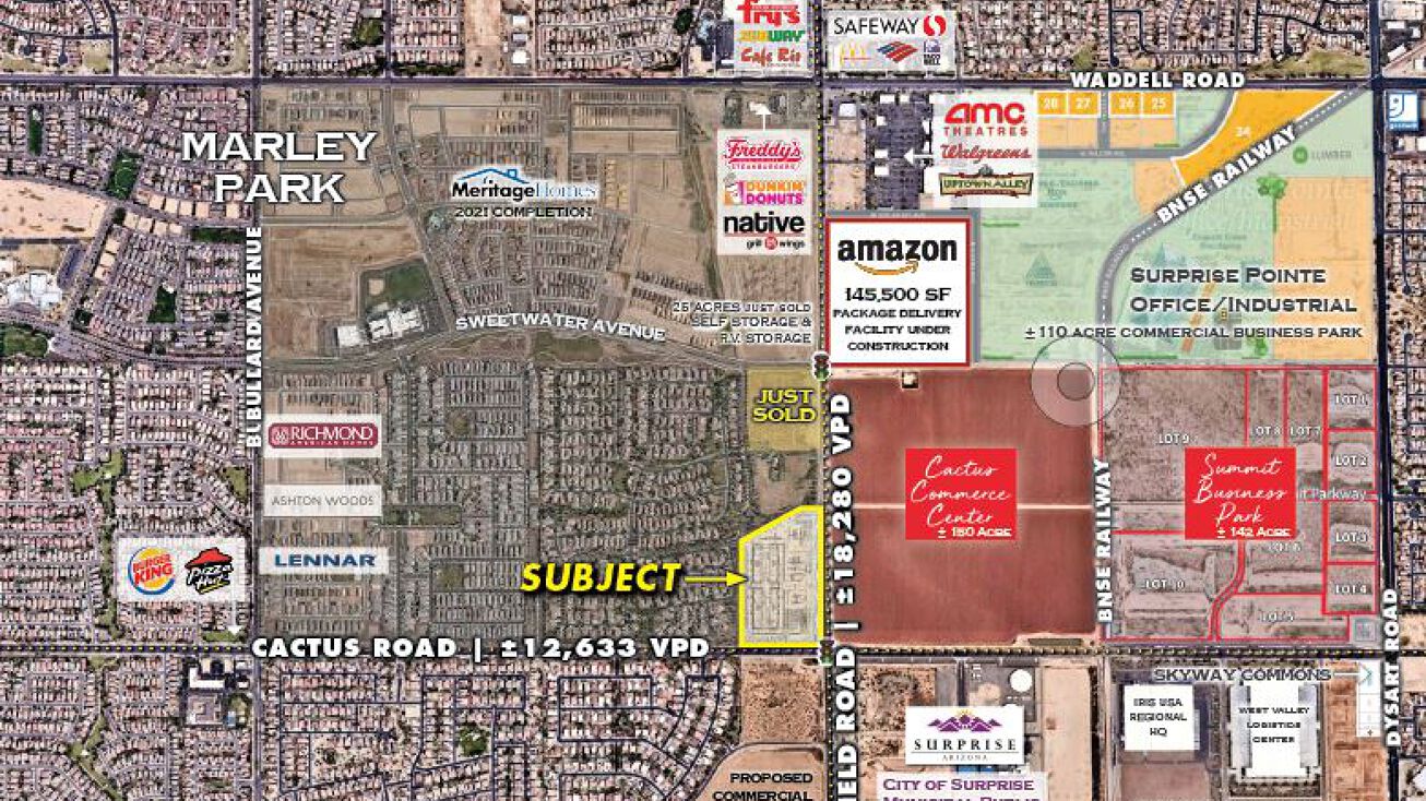 NWC Litchfield & Cactus Roads, Surprise, AZ 85379
