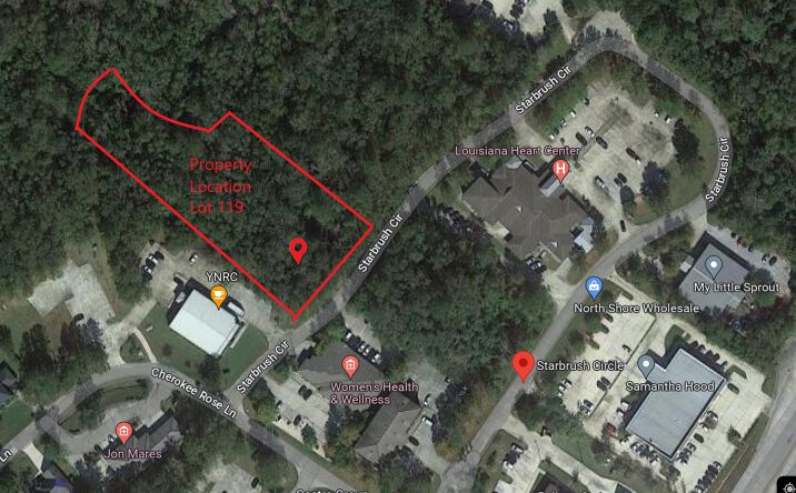 Pictures of Land property located at Starbrush Circle, Covington, LA 70433 for sales - image #1