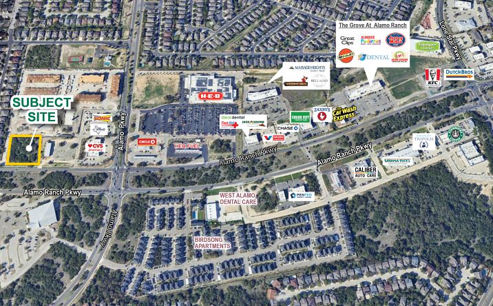 Pictures of Land property located at NWC of Alamo Ranch Pkwy & Alamo Pkwy, San Antonio, TX 78253 for sales - image #1