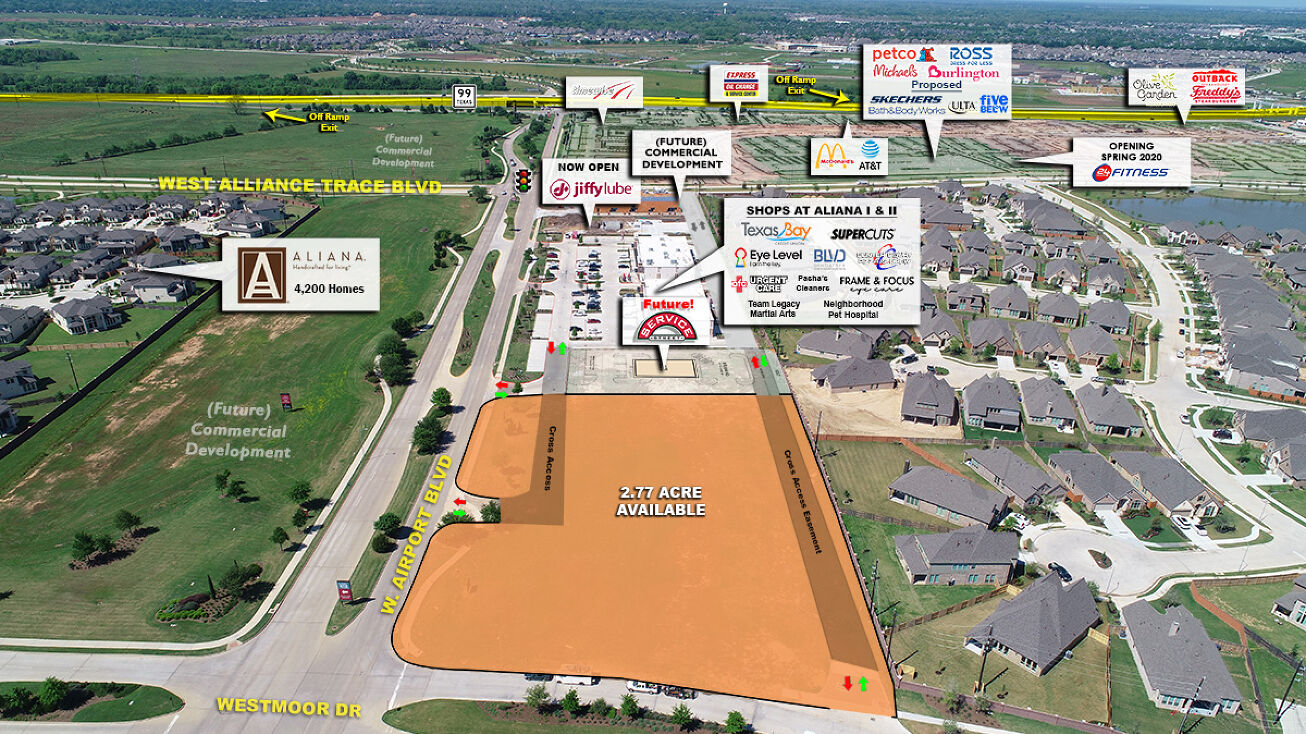 18310 W Airport Blvd, Richmond, TX 77407 Land for Sale Aliana