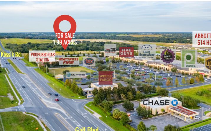 Pictures of Land property located at 8044 Gall Blvd, Zephyrhills, FL 33541 for sales - image #1