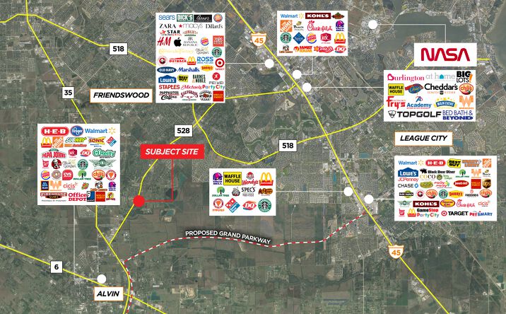 Pictures of Land property located at 2907 W Parkwood Ave, Friendswood, TX 77546 for sales - image #1
