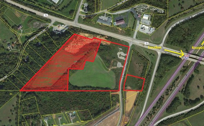 Pictures of Land property located at Highway 72 N., Loudon, TN 37774 for sales - image #1