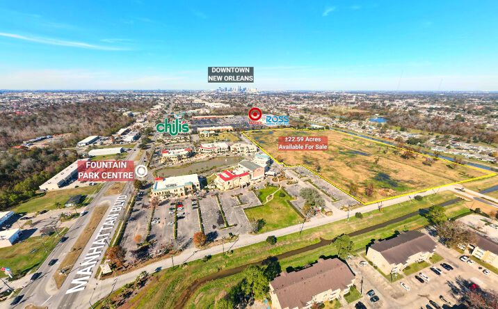 Pictures of Land property located at 1901 Manhattan Blvd, Harvey, LA 70058 for sales - image #1