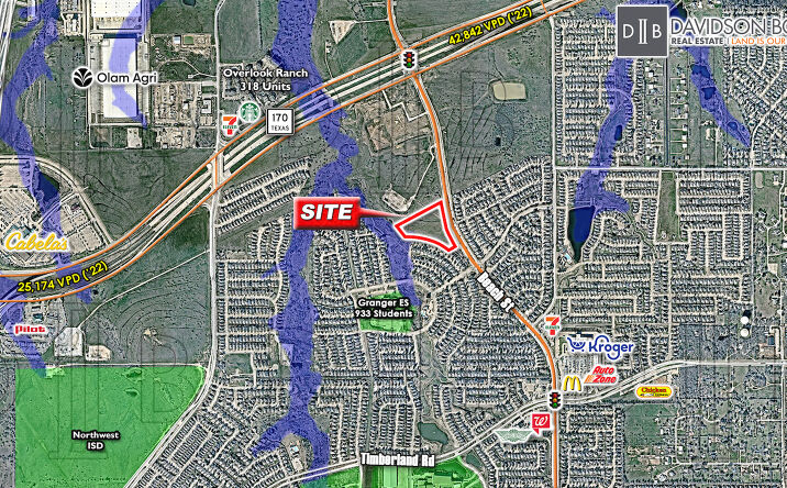 Pictures of Land property located at SWQ - Beach Street & SH 170, Fort Worth, TX 76244 for sales - image #1