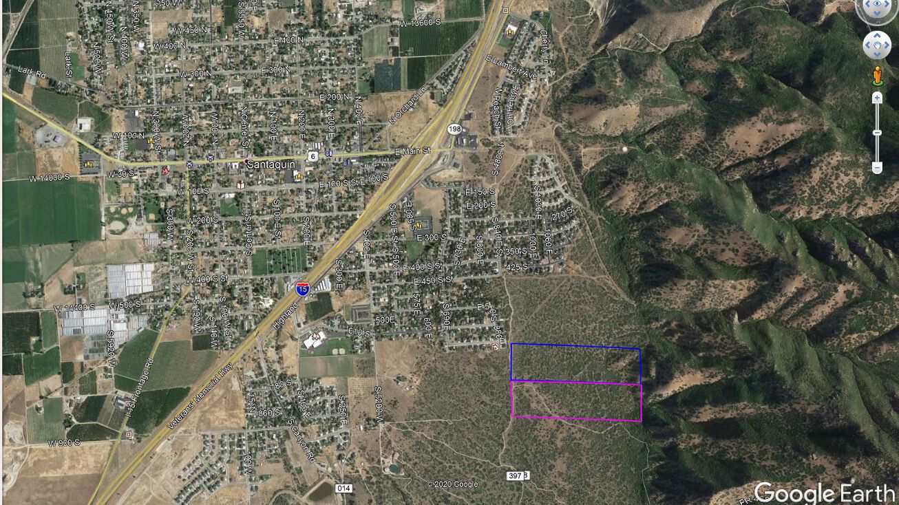 950 East 700 South, Santaquin, UT 84655 Land for Sale 80 Acres of