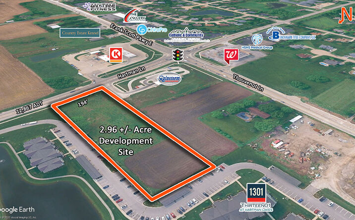 Pictures of Land property located at 1073 Hartman Ln, O’Fallon, IL 62269 for sales - image #1