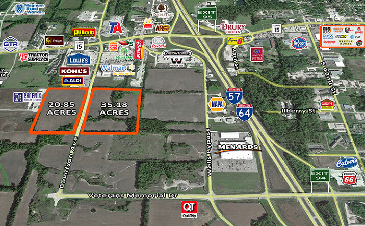 Pictures of Land property located at Davidson Ave, Mount Vernon, IL 62864 for sales - image #1