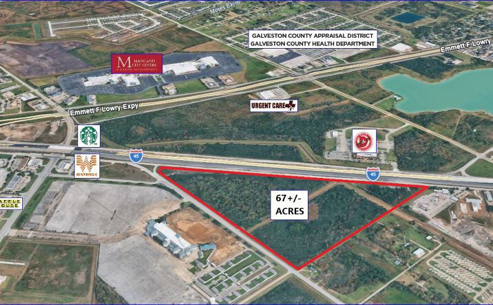 Pictures of Land property located at 5766 Gulf Fwy, La Marque, TX 77568 for sales - image #1