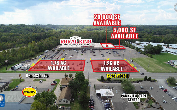 Pictures of Industrial, Mixed Use, Office, Retail property located at 2800 N St Joseph Ave, Evansville, IN 47720 for sales - image #1