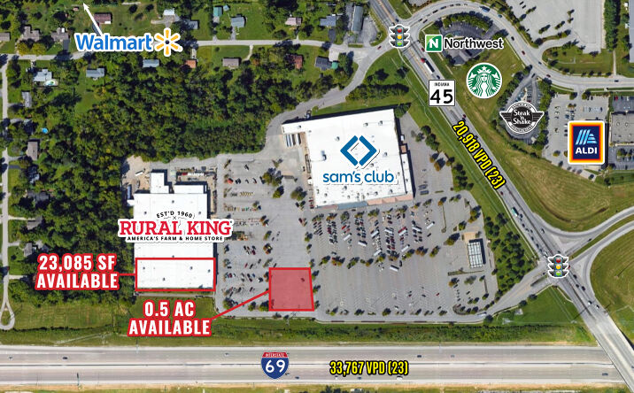 Pictures of Retail property located at 3201 IN-45, Bloomington, IN 47403 for sales - image #1