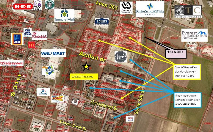 Pictures of Land property located at 3351 Lowes Dr, Temple, TX 76502 for sales - image #1