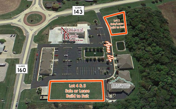 Pictures of Retail, Office, Land property located at 5 Apex & 20-25 Apex Dr, Highland, IL 62249 for sales - image #1