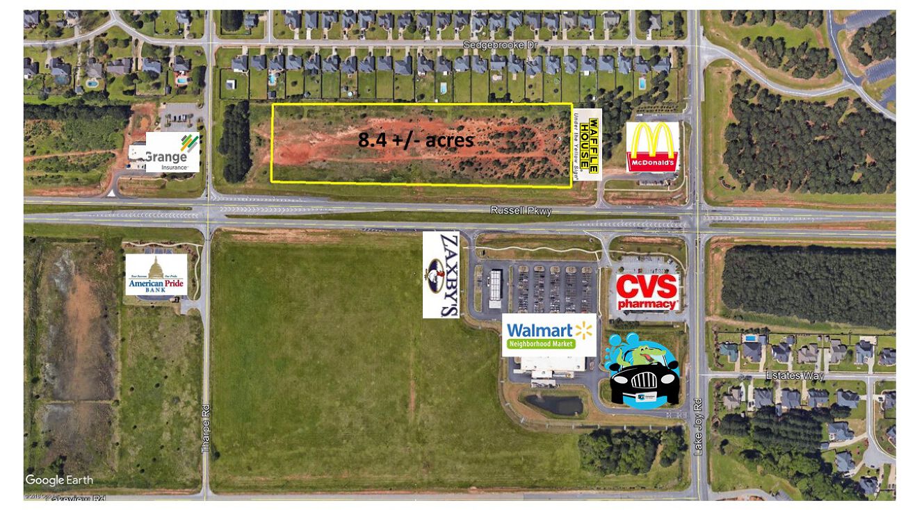Russell Pkwy, Warner Robins, GA 31088 Land for Sale Russell Pkwy