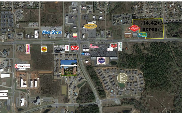 Pictures of Land property located at Hwy 96/Peach Blossom, Warner Robins, GA 31005 for sales - image #1