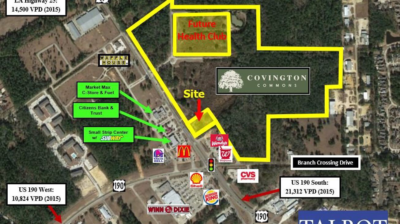 73032 LA25, Covington, LA 70435 Land for Sale 73030 LA25 Lot A