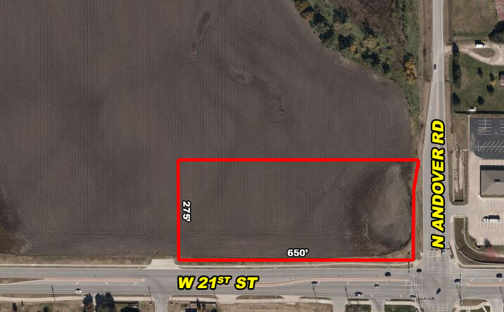 Pictures of Land property located at NWC 21st and Andover Rd, Andover, KS 67002 for sales - image #1