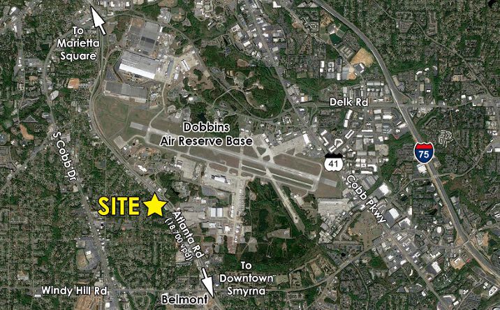 Pictures of Land property located at 1820 Atlanta Rd SE, Smyrna, GA 30080 for sales - image #1