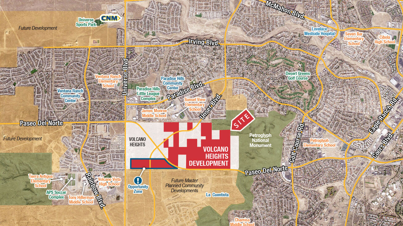 NEQ Unser Blvd. & Paseo Del Norte, Albuquerque, NM 87114 Land for