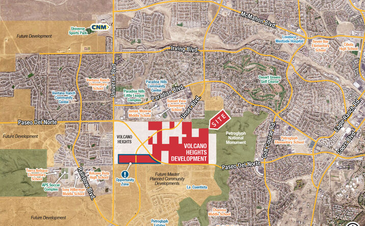 Pictures of Land property located at NEQ Unser Blvd. & Paseo Del Norte, Albuquerque, NM 87114 for sales - image #1