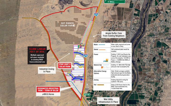 Pictures of Land property located at I-25 Exit 195, Belen, NM 87002 for sales - image #1