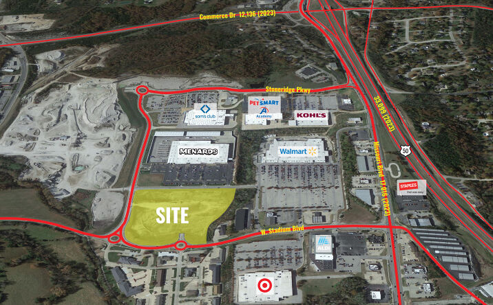 Pictures of Land property located at Swc Missouri Blvd Stadium Pkwy, Jefferson City, MO 65109 for sales - image #1