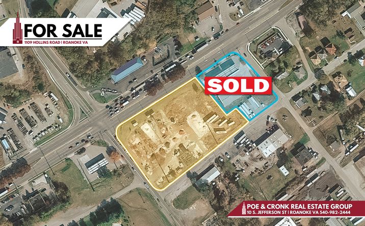 Pictures of Land property located at 1109 Hollins Rd NE, Roanoke, VA 24012 for sales - image #1
