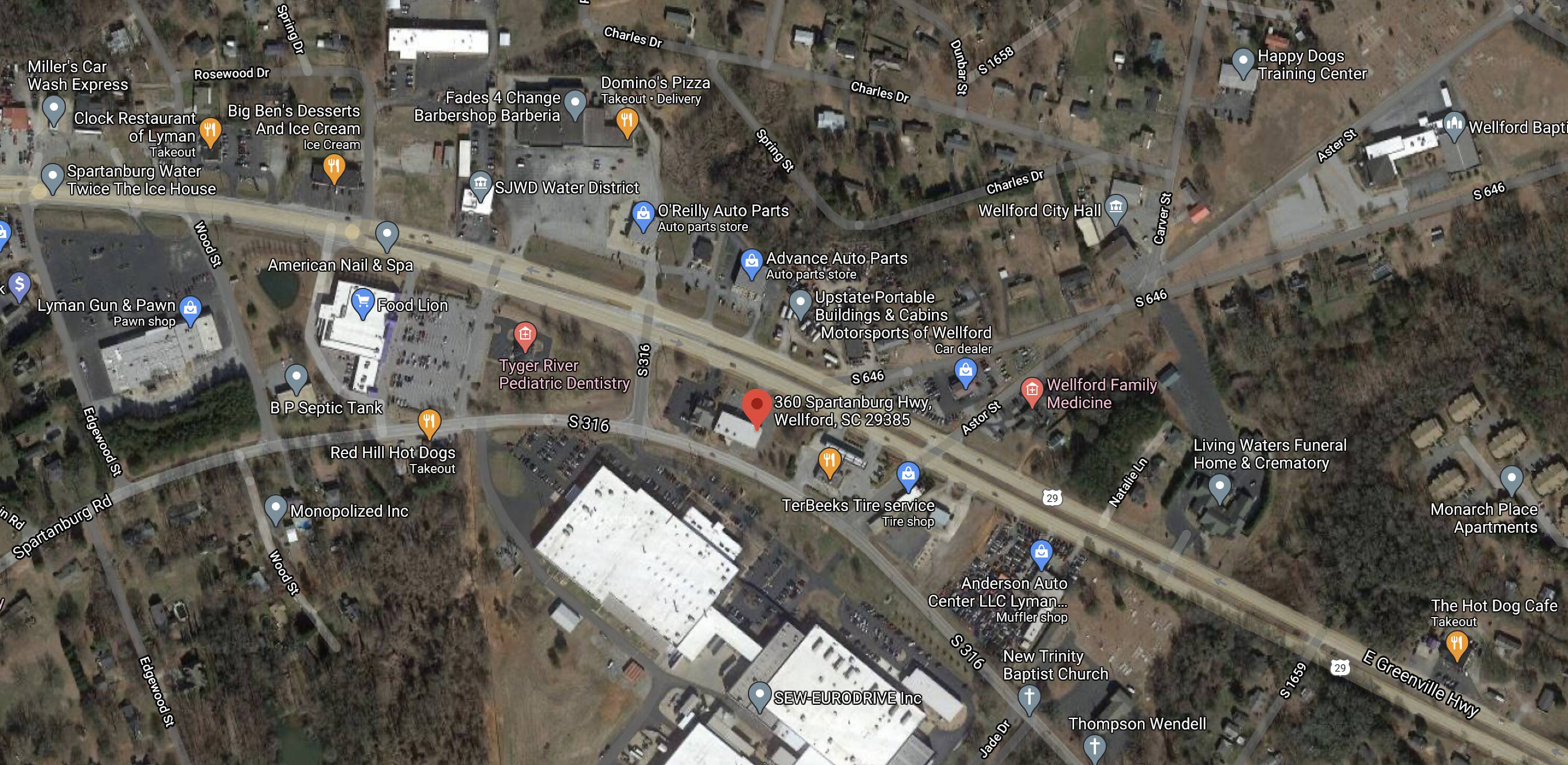 360 SPARTANBURG HWY Wellford SC 29385 APN: 5-15-08-016.04 | Crexi.com