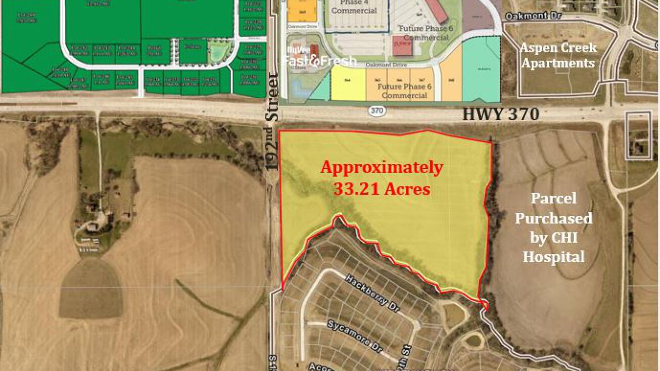 192nd & Highway 370, Gretna, NE 68028 Land for Sale 192nd & Highway 370