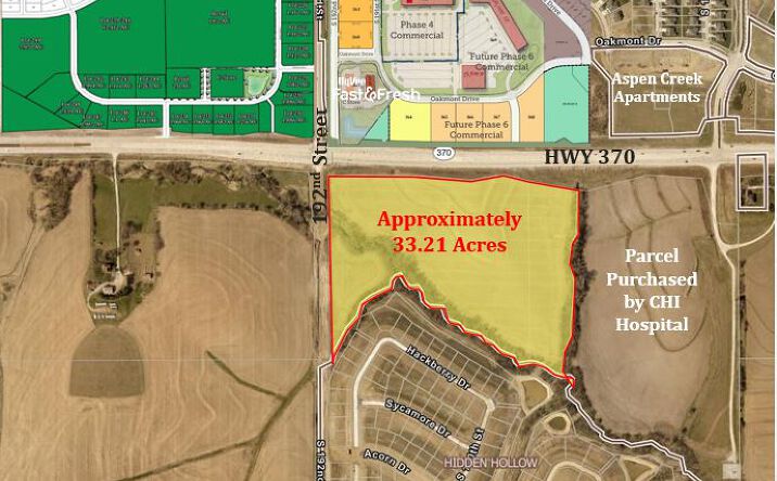 Pictures of Land property located at 192nd & Highway 370, Gretna, NE 68028 for sales - image #1