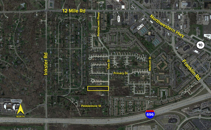 Pictures of Land property located at Tyler Street, Southfield, MI 48034 for sales - image #1