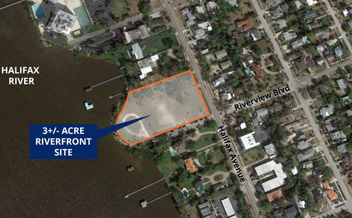Pictures of Land property located at 801 N. Halifax Avenue, Daytona Beach, FL 32118 for sales - image #1