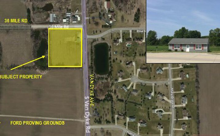 Pictures of Land property located at 76939 Van Dyke Ave., Bruce Township, MI 48065 for sales - image #1