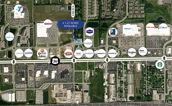 Pictures of Land property located at 125 N County Rd 900 E, Avon, IN 46123 for sales - image #1