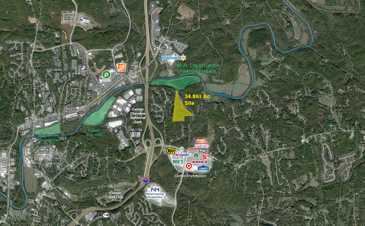 Pictures of Land property located at 560 & 588 Old Doss Drive, Canton, GA 30114 for sales - image #1