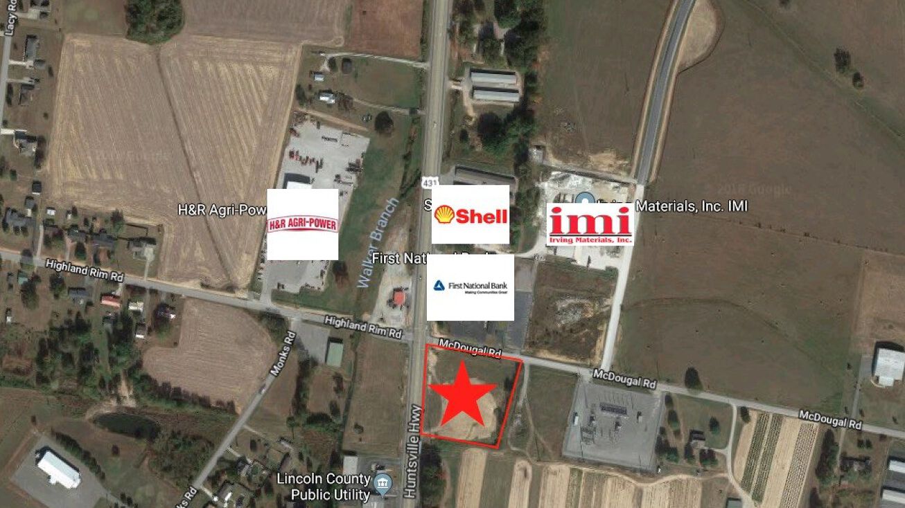 2856 Huntsville Hwy, Fayetteville, TN 37334 Land for Sale 2856