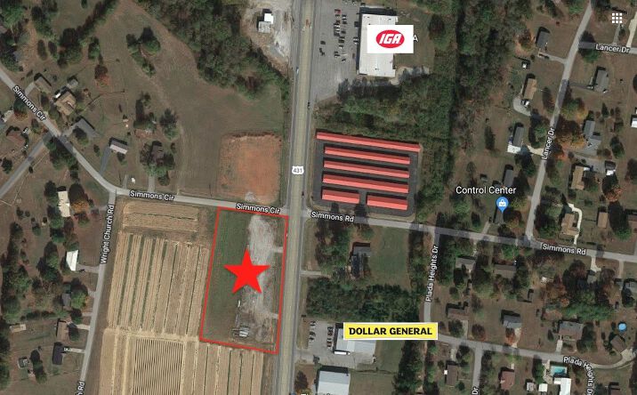 Pictures of Land property located at 2649 Huntsville Hwy, Fayetteville, TN 37334 for comps - image #1