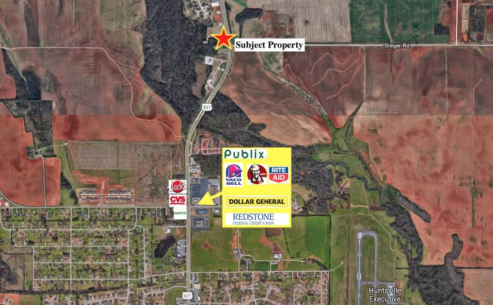Pictures of Land property located at 12699 Highway 231/431, Meridianville, AL 35759 for sales - image #1