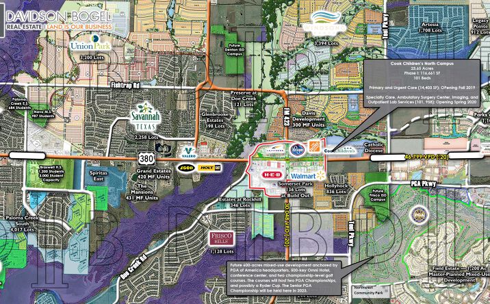 Pictures of Land property located at Frisco - SWC F.M. 423 & Hwy. 380, Frisco, TX 75033, Frisco - SWC - F.M. 423 & Hwy. 380, Frisco, TX 75033 for sales - image #1
