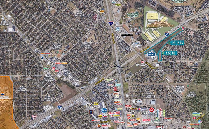 Pictures of Land property located at I-30 and Galloway Drive, Mesquite, TX 75150 for sales - image #1