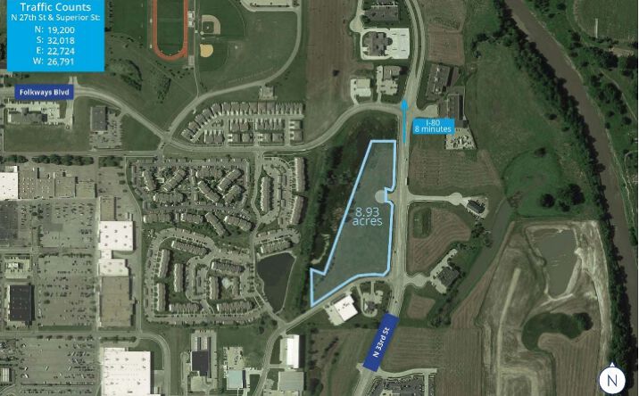 Pictures of Land property located at North 32nd Street & North 33rd Street, Lincoln, NE 68504 for comps - image #1
