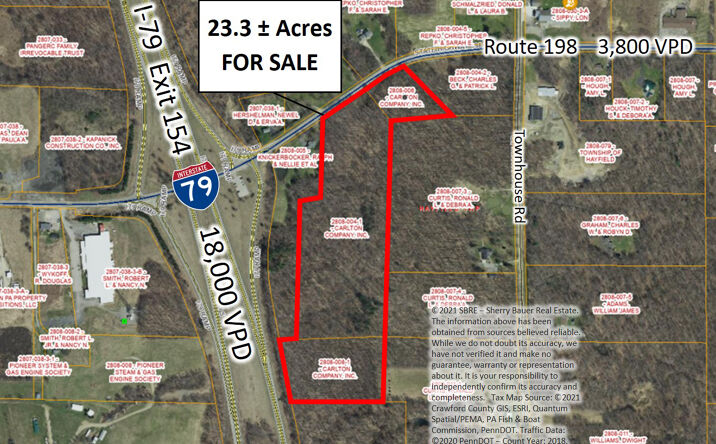 Crawford County Pa Gis Industrial Land For Sale In Crawford County | Crexi