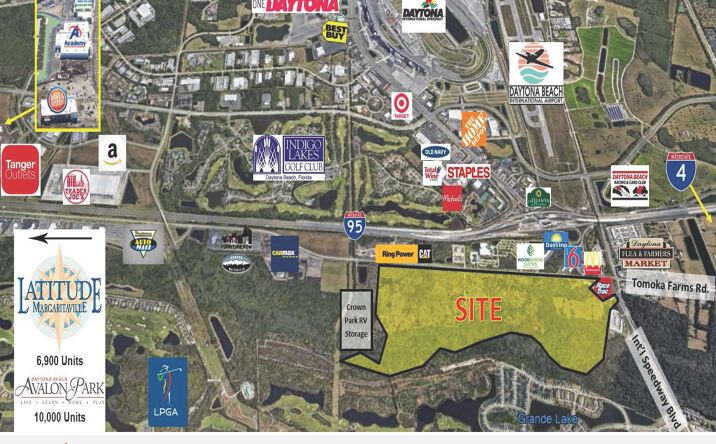 Pictures of Land property located at North Tomoka Farms Rd, Daytona Beach, FL 32124 for sales - image #1