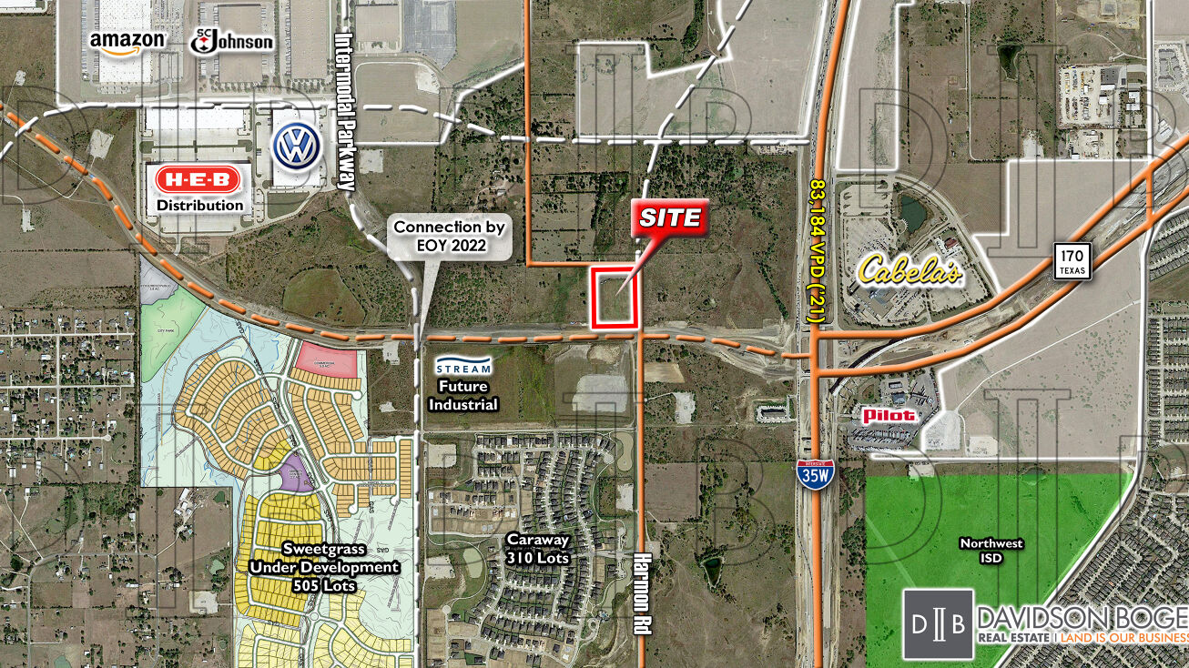 NWC Harmon Rd. & Future Haslet Pkwy, Haslet, TX 76052 Land for Sale