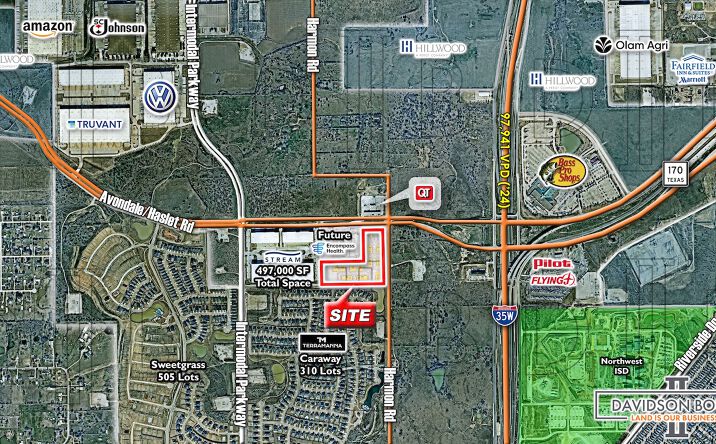 Pictures of Land property located at SWC - Haslet Pkwy. & Harmon Rd., Haslet, TX 76052 for sales - image #1