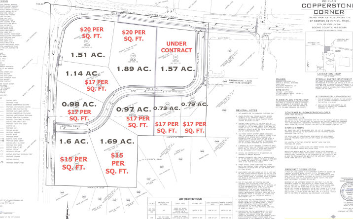 Pictures of Land property located at W Vawter School Rd, Columbia, MO 65203 for sales - image #1