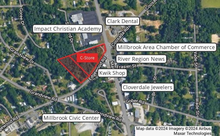 Pictures of Land property located at Main Street @ Coosada Road, Millbrook, AL 36054 for sales - image #1