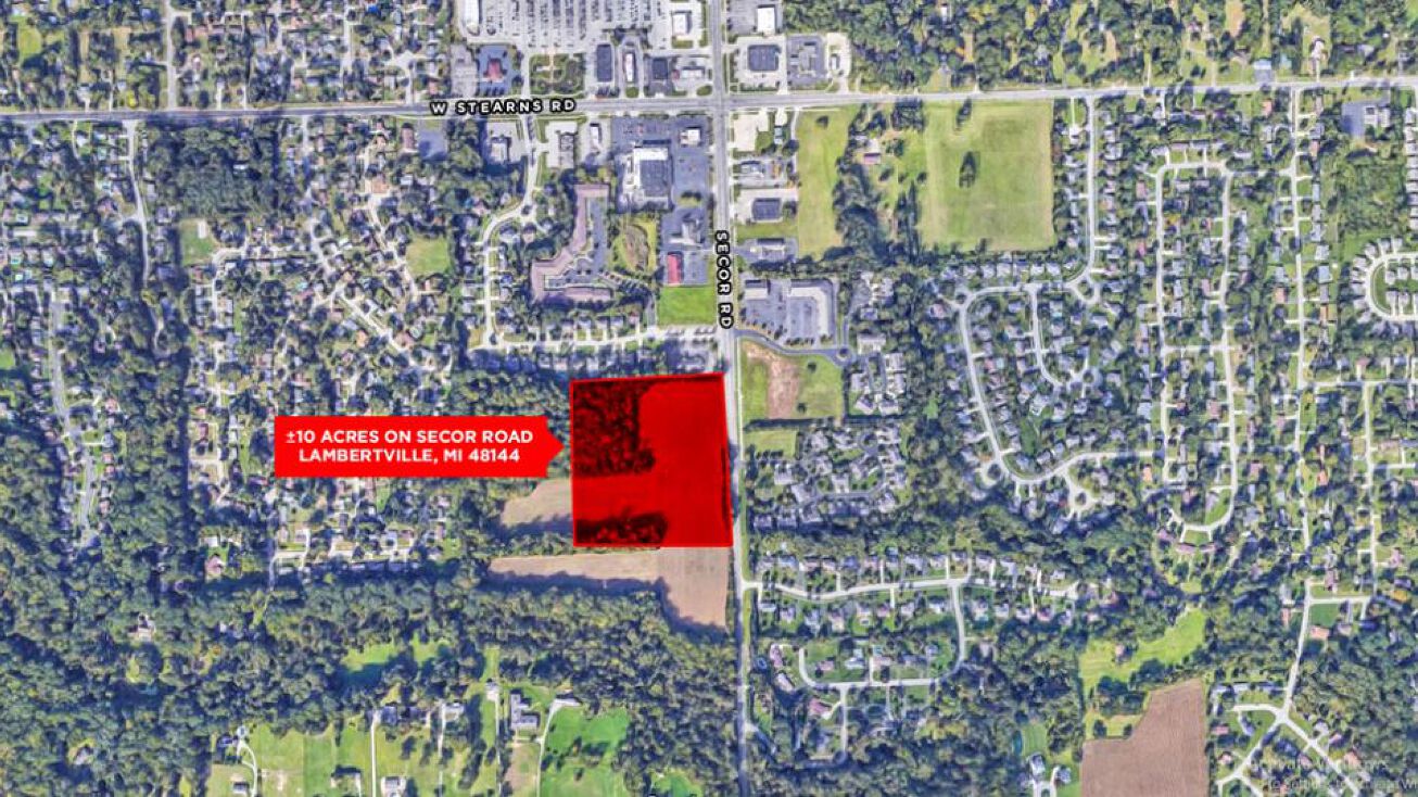 Sterns and Secor Road, Lambertville, MI 48144